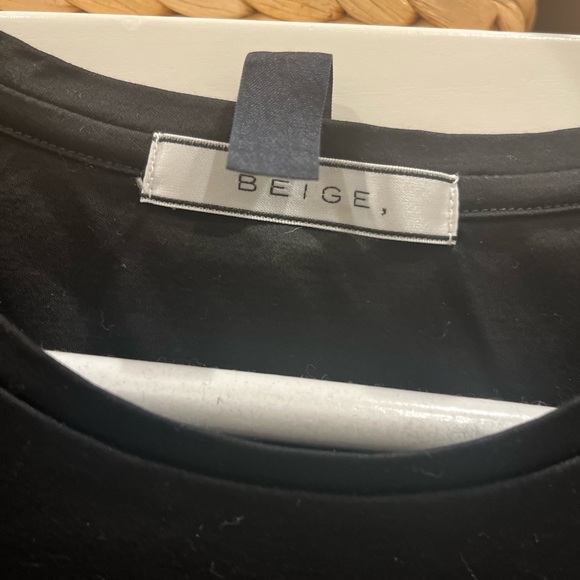 Beige‎ short sleeve t shirt size 4 - Picture 2 of 4